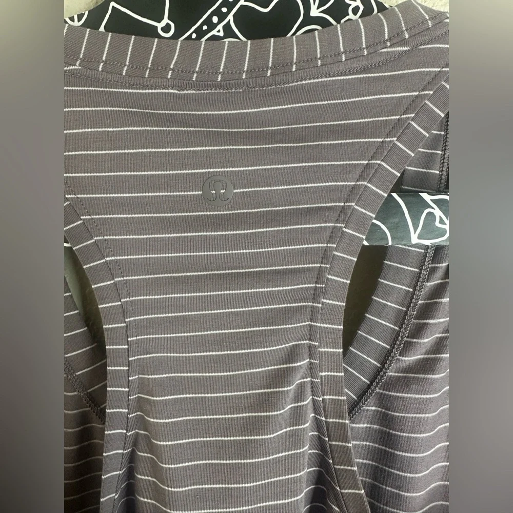 Lululemon love tank top lavender stripe